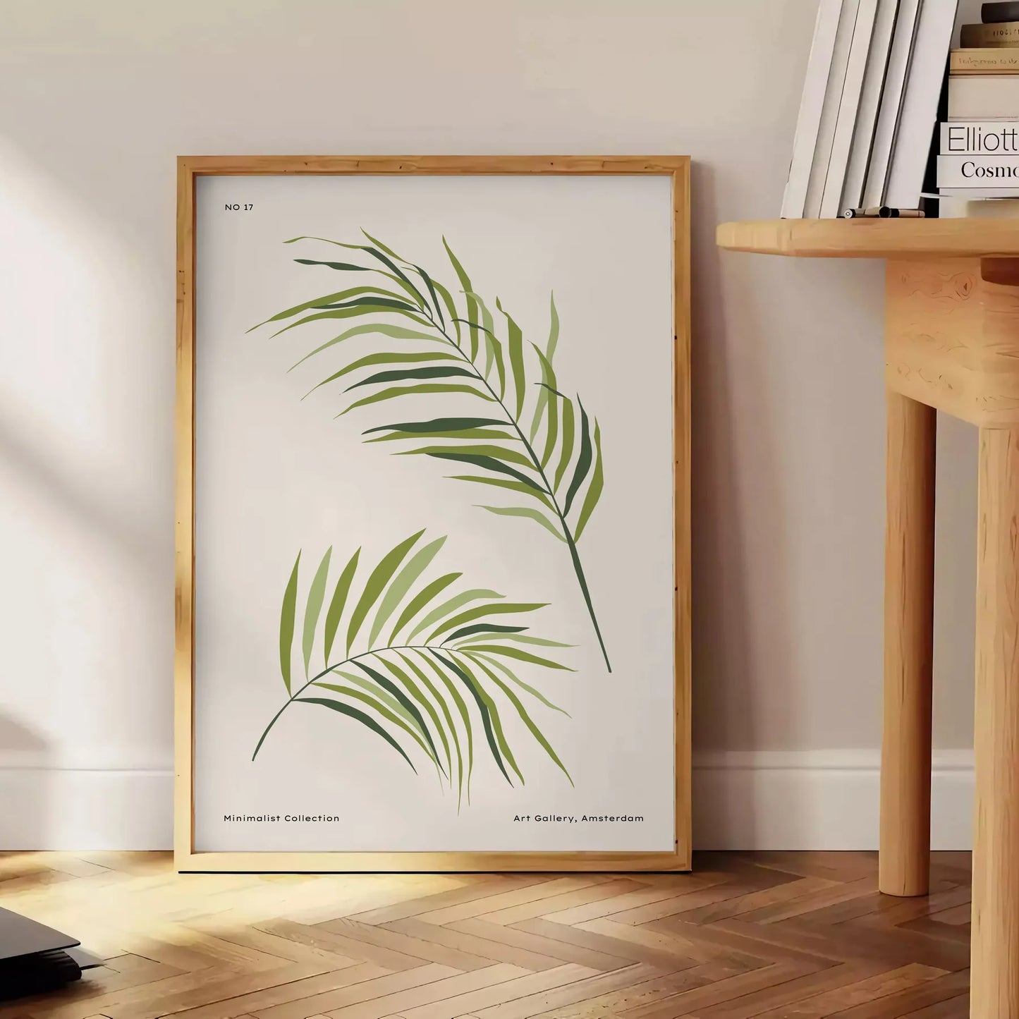 space Botanical 15 poster stunning wall art piece vibrant orange gray hues gift decor eye artwork nature indoors unframed versions