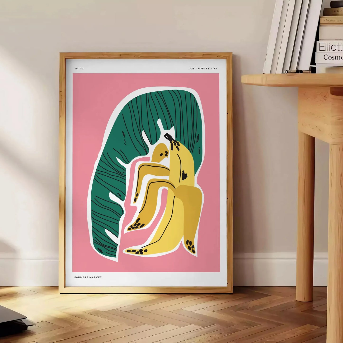 space vibrant botanical poster prints lush greens vivid oranges stunning wall art pieces essence nature gift home artwork available unframed room