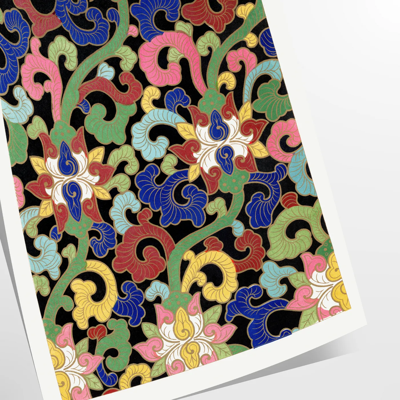 space vintage botanical prints poster stunning black green hues timeless wall art captures nature beauty perfect gift room exquisite artwork standalone print